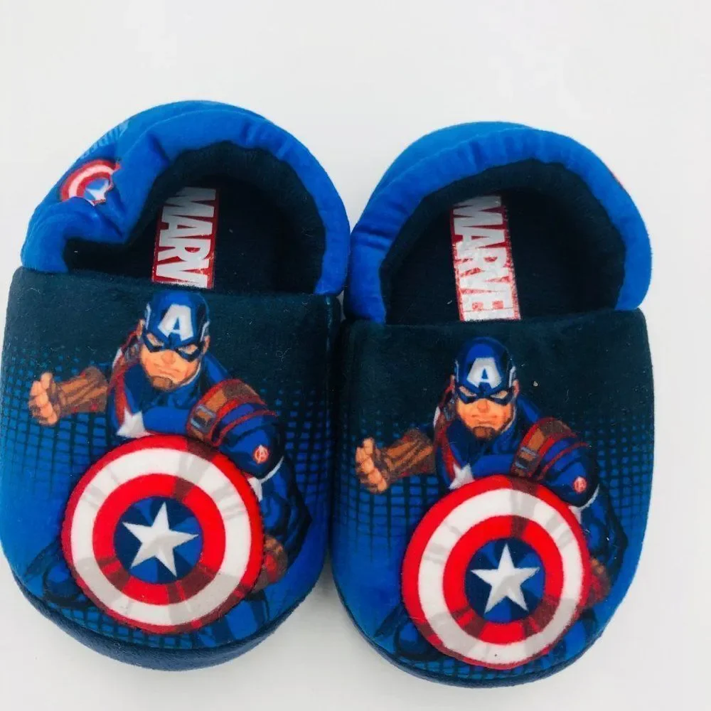 Brand New Marvel Avengers Light Up‎ Slippers For Toddler Boys Size S (5/6)